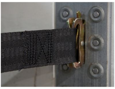 Image showing  2 Inch by 10 Foot Retractable E-Track Ratchet Tie Down, 5480011