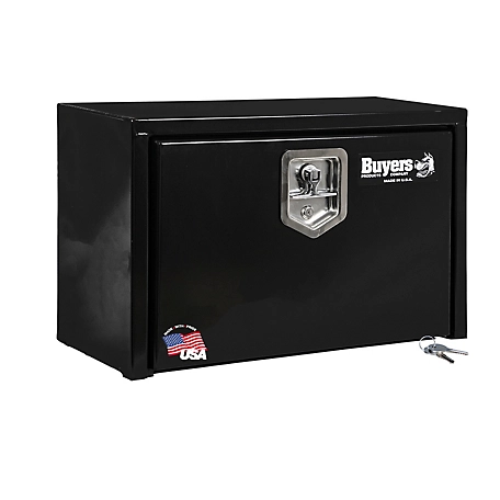 Buyers Products Steel Underbody Truck Box with T-Handle, 1703312