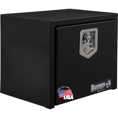 Buyers Products Steel Underbody Truck Box, Black
