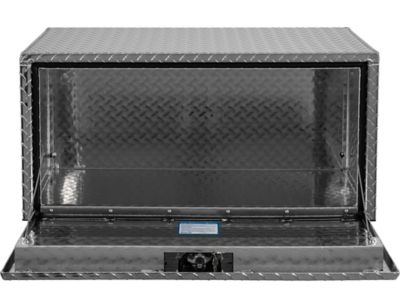 Image showing  18 x 18 x 14in. Diamond Tread Aluminum Underbody Truck Box
