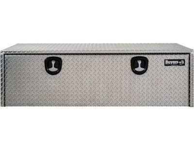 Image showing  18 x 24 x 60in. Diamond Tread Aluminum Underbody Truck Box