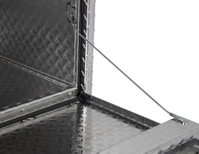 Image showing 6 th Buyers Products 18 x 24 x 60in. Diamond Tread Aluminum Underbody Truck Box