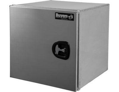 Image showing  24 in. x 24 in. x 24 in. Pro Series Smooth Aluminum Underbody Truck Box with Compression Latch
