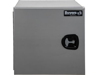 Image showing  24 in. x 24 in. x 24 in. Pro Series Smooth Aluminum Underbody Truck Box with Compression Latch