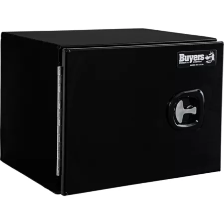 Buyers Products 1705800 Smooth Aluminum Truck Tool Box - Single Barn Door Compression Latch Underbody Truck Tool Boxes