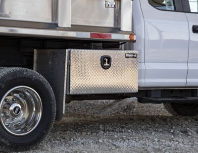 Image showing 6 th Buyers Products Pro Series Smooth Aluminum Underbody Truck Box with Diamond Tread Door