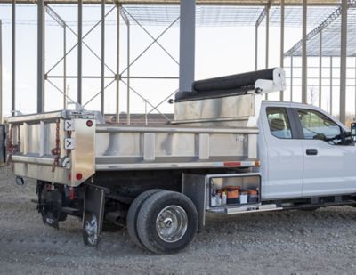 Image showing 8 th Buyers Products Pro Series Smooth Aluminum Underbody Truck Box with Diamond Tread Door