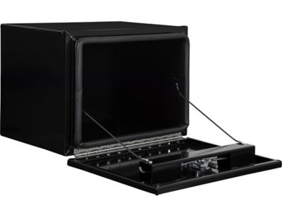 Image showing  18 x 18 x 24in. Pro Series Black Smooth Aluminum Underbody Truck Box