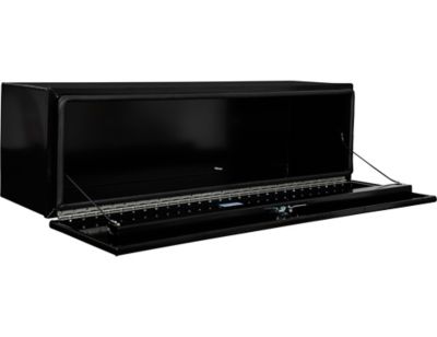 Image showing  18 x 18 x 60in. Pro Series Black Smooth Aluminum Underbody Truck Tool Box