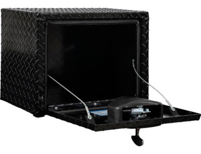 Image showing  14 x 12 x 18in. Black Diamond Tread Aluminum Underbody Truck Box