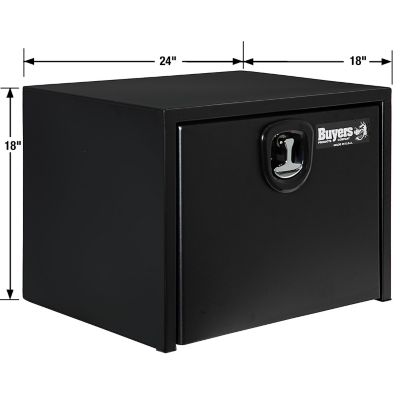 Image showing 6 th Buyers Products Steel Underbody Truck Box with 3-Point Latch, 1732500