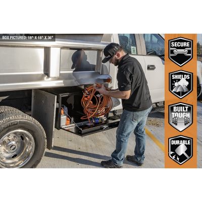 Image showing 8 th Buyers Products Steel Underbody Truck Box with 3-Point Latch, 1732500