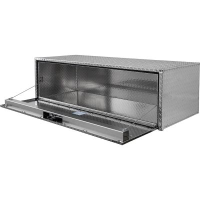 Image showing  18 x 18 x 48in. Diamond Tread Aluminum Underbody Truck Tool Box with 3 Point Latch