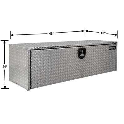 Image showing  Diamond Tread Aluminum Underbody Truck Box with 3-Pt. Latch, 1735120
