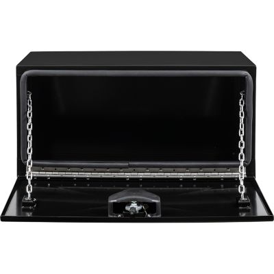 Image showing  18 x 18 x 30in. Pro Series Black Steel Underbody Truck Tool Box