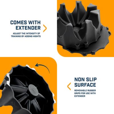 Image showing  Bike Trainer 4-Tier Riser Block - Anti-Skid Natural Ride Position Extender