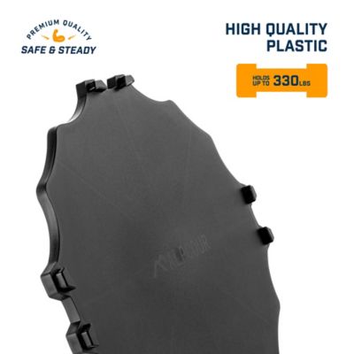 Image showing  Bike Trainer 4-Tier Riser Block Extender - Anti-Skid Natural Ride Position Extender