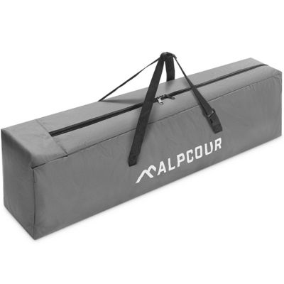Alpcour Heavy Duty Polyester Bag for Camping Cots and Chairs, Grey