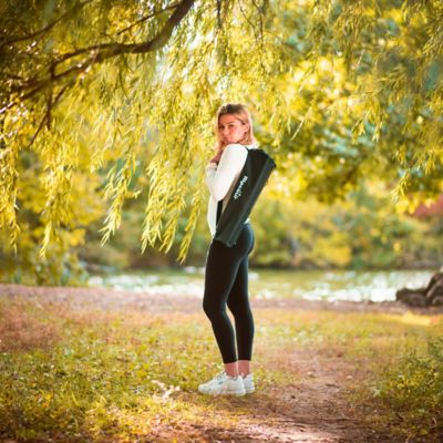 Image showing 9 th Alpcour Compact Folding Camping Table - Lightweight Aluminum Portable Side Table