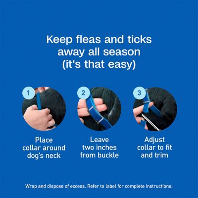 Image showing 6 th Adams Plus Flea and Tick Collar for Large Dogs with Up to 25 in. Neck