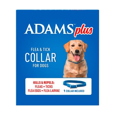 Image showing 7 th Adams Plus Flea and Tick Collar for Large Dogs with Up to 25 in. Neck