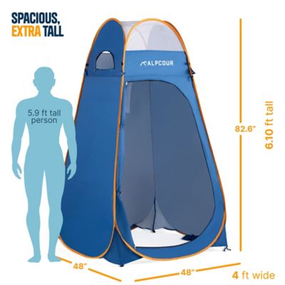 Image showing 5 th Alpcour Pop-Up Privacy Tent - Portable Durable & Waterproof Single Person Shelter