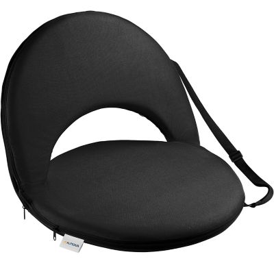 Alpcour Reclining Stadium Seat - Waterproof Foldable Chair with Extra Thick Padding Wide Back Support and Back Pocket