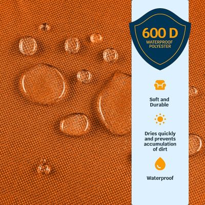 Image showing  Reclining Stadium Seat - Waterproof Foldable Chair with Extra Thick Padding Wide Back Support and Back Pocket