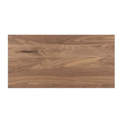 Walnut Hollow 12 in. x 24 in. x 3/4 in. Edge-Glued Walnut