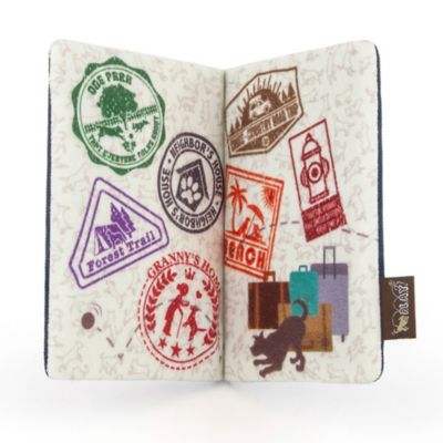 Image showing 3 th P.L.A.Y. Globetrotter Collection, Pupster Passport, Plush Dog Toy