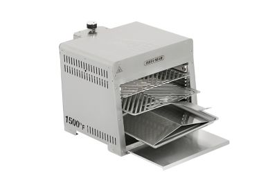 Image showing  2-Burner Infrared Propane Gas Grill, Silver