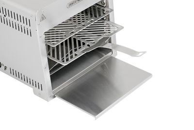 Image showing  2-Burner Infrared Propane Gas Grill, Silver