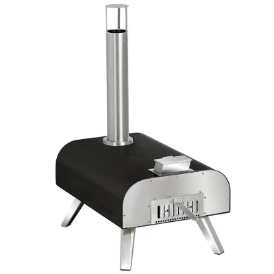 Image showing 5 th Master Cook Pellet Pizza Oven, 16 in., Black