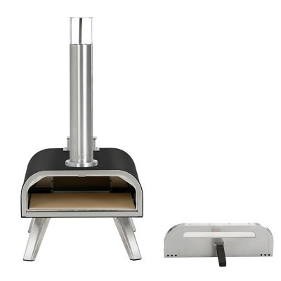 Image showing 6 th Master Cook Pellet Pizza Oven, 16 in., Black
