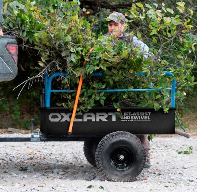 Image showing  25 cu. ft. 1,600 lb. Capacity Trail Boss Mesh-Free ATV Utility Dump Trailer