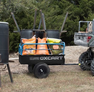 Image showing  25 cu. ft. 1,600 lb. Capacity Trail Boss Mesh-Free ATV Utility Dump Trailer