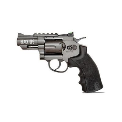 Image showing  The 357 2.5 in. CO2 Powered Revolver, Gunmetal