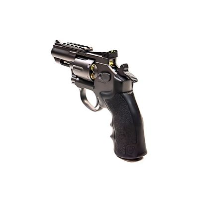 Image showing  The 357 2.5 in. CO2 Powered Revolver, Gunmetal