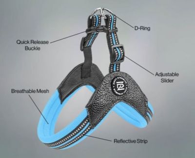 Image showing  STRIDE Adjustable Step-In Dog Harness