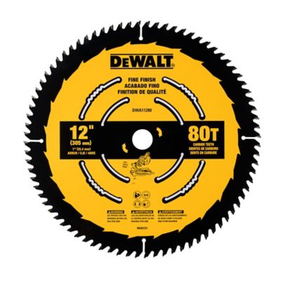 DEWALT 12 in. 80T Saw Blade