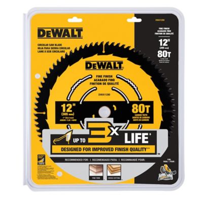 Image showing  12 in. 80T Saw Blade