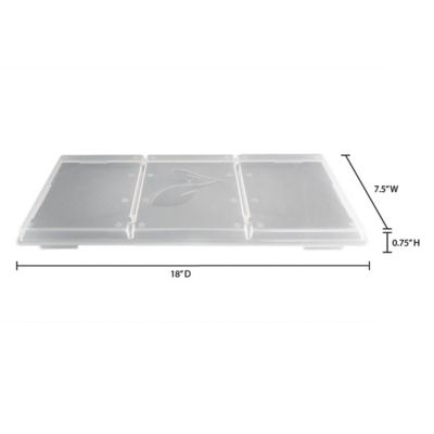 Image showing  Medium Tray Lids, 5-Pack