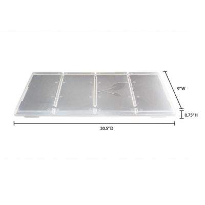 Image showing  Large Tray Lids, 6-Pack