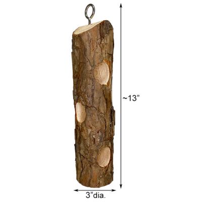 Image showing  Cedar Suet Log Feeder