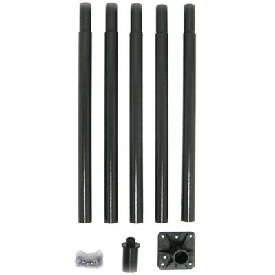 Image showing  Audubon Cedar Bluebird House with Pole and Hole Protector, 7.25 in. x 6.25 in. x 11.75 in.