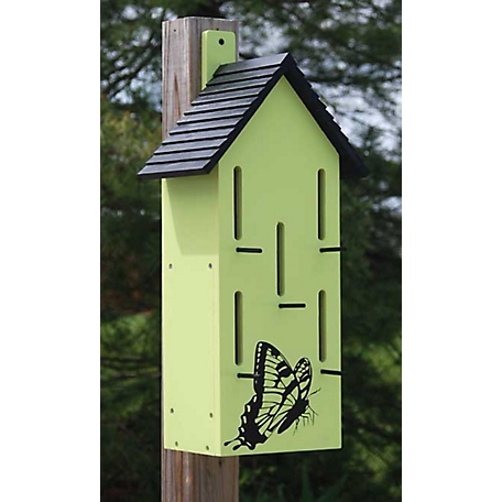 BestNest Classic Butterfly House with Perches, Green