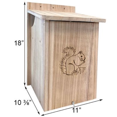 Image showing  Wooden Squirrel House