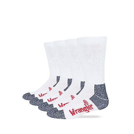 Wrangler Ultra-Dri Year Round Wear Work Sock Made in USA, 4/72279
