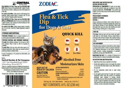 Image showing  Flea and Tick Sponge-On Treatment for Dogs and Cats, 8 oz.
