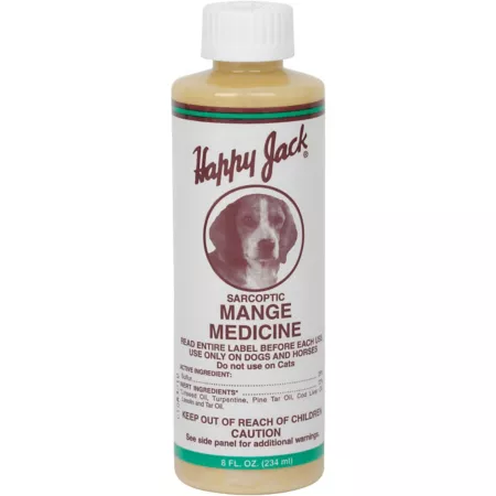 Happy Jack Mange Medicine for Dogs 8 oz. Hot Spot & Itch Relief